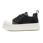 Damen Sportliche Sneaker mit innovativem erhöhtem Profil und exklusivem Obermaterial R&B