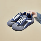 Damen Sportliche Sneakers mit rutschfester Sohle und atmungsaktiver Oberflächenstruktur R&B