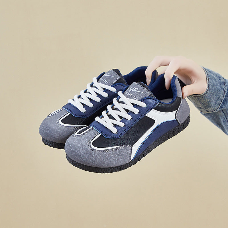 Damen Sportliche Sneakers mit rutschfester Sohle und atmungsaktiver Oberflächenstruktur R&B