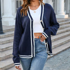 R&B | Elegante und Lässige Winter Strickjacke