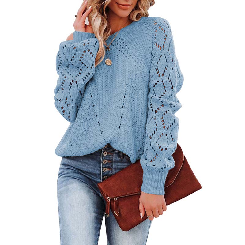 R&B | Hohlstrickpullover Mit Elegantem Design