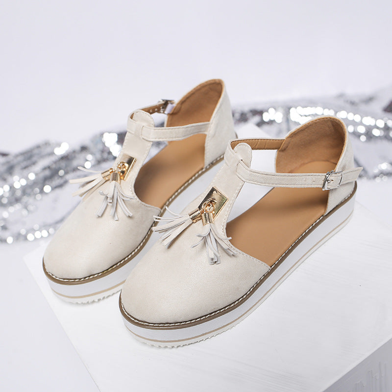 Damen Stilvolle Slip-On Sandalen R&B