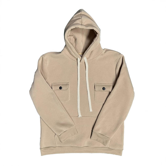 Herren Kapuzenpullover mit praktischen Taschen und modernem Design R&B
