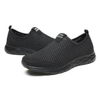 Damen Atmungsaktive Slip-On Sneakers mit innovativer Oberflächenstruktur R&B