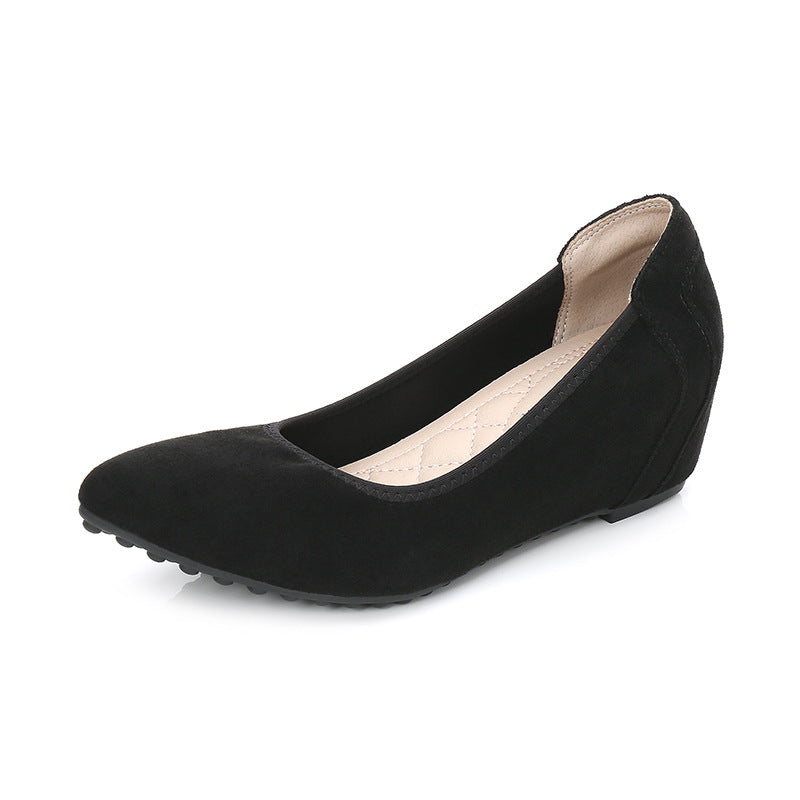 Damen Wedges Ballerinas mit bequemer Sohle und elegantem Design R&B