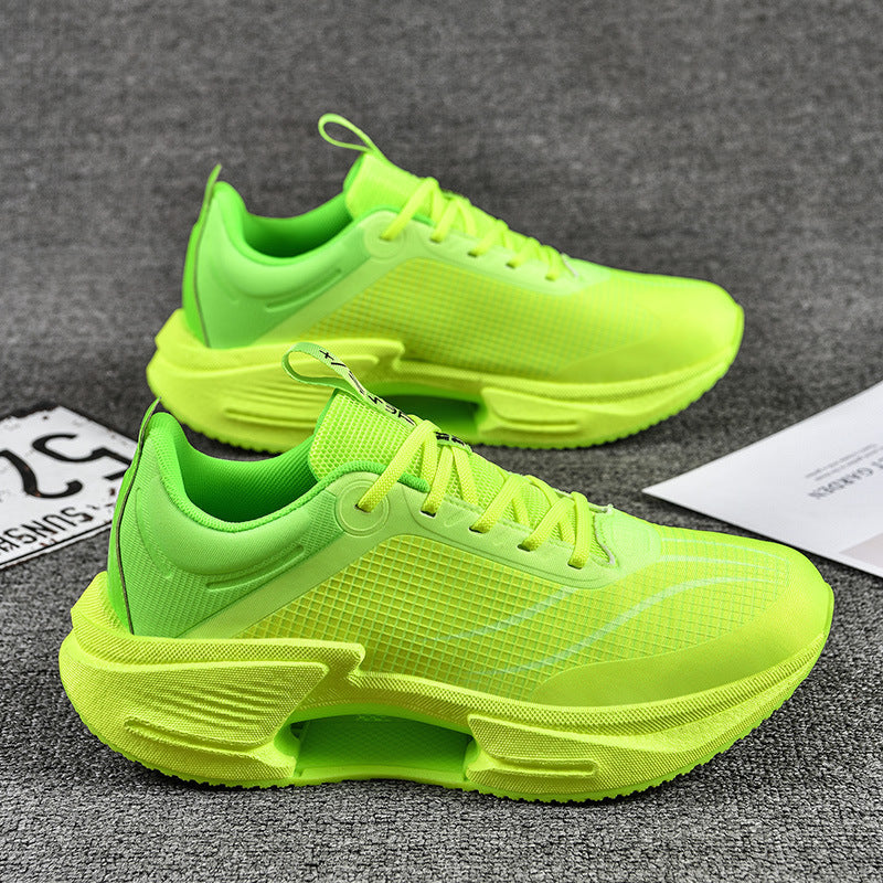 Damen sportliche Leichtathletik-Sneaker mit atmungsaktiver Mesh-Oberfläche