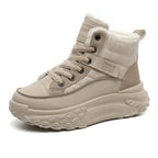 Damen Hohe Sneaker mit kuscheligem Innenfutter und rutschfester Sohle R&B