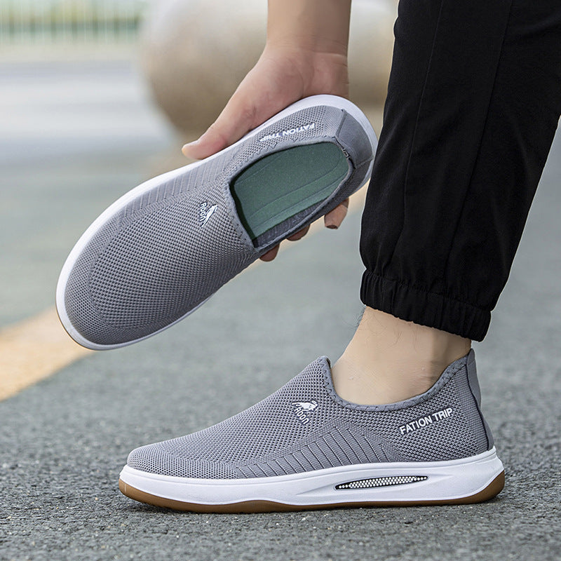Damen Atmungsaktive Freizeit-Sneaker mit elastischem Design und rutschfester Sohle R&B