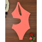 Damen Einteiliger Badeanzug mit modernem Cut-Out und stylischem Design R&B