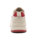 Damen modische Chunky Sneakers mit dämpfender Laufsohle und atmungsaktivem Obermaterial R&B