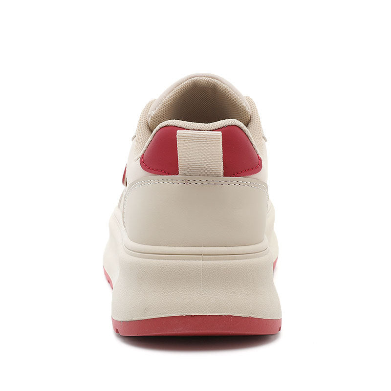 Damen modische Chunky Sneakers mit dämpfender Laufsohle und atmungsaktivem Obermaterial R&B