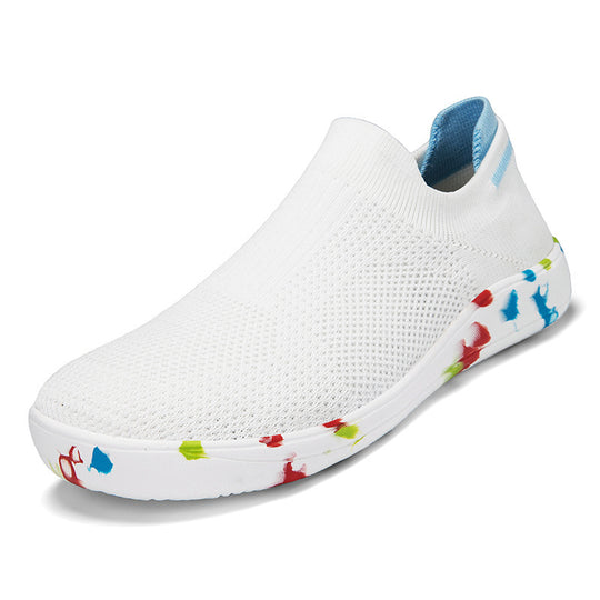 Damen Komfortable und luftdurchlässige Slip-On Sneakers R&B