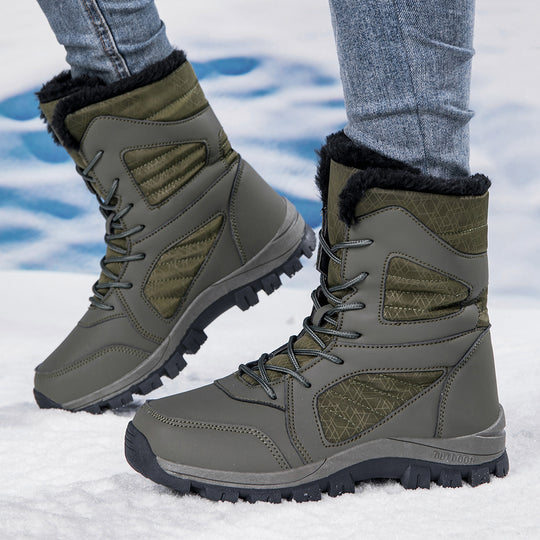 Damen Winterstiefel mit isolierendem Innenfutter und rutschfester Profilsohle R&B