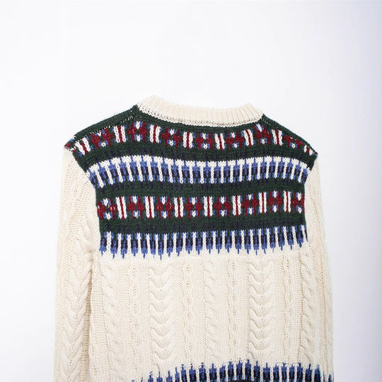 Damen Strickjacke mit Norweger-Muster R&B