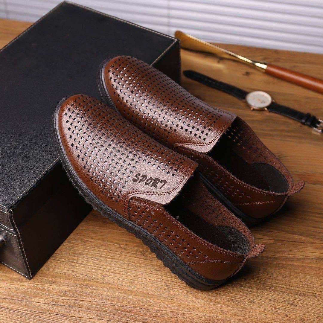 Herren Atmungsaktive Slip-On Freizeitschuhe R&B