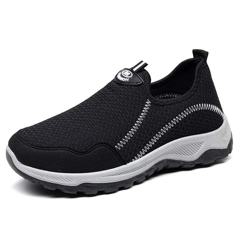 Damen Komfortable Mesh Slip-On Sneakers mit flexibler Laufsohle R&B