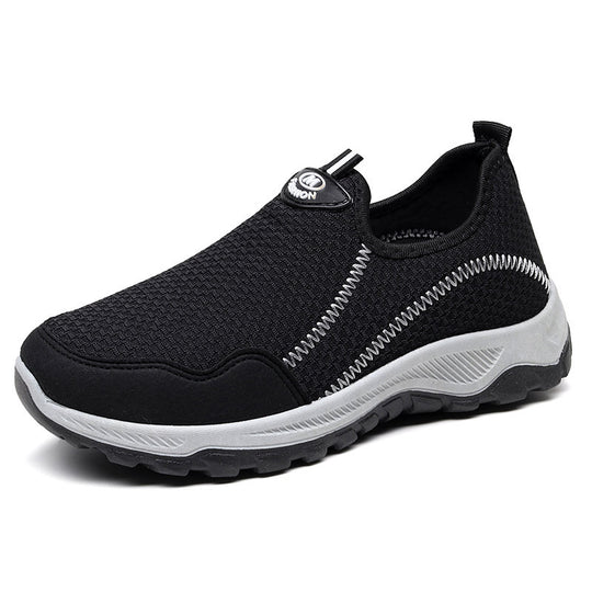 Damen Komfortable Mesh Slip-On Sneakers mit flexibler Laufsohle R&B