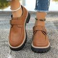 Damen Modische Mokassins mit bequemer Sohle und schnallenverziertem Design R&B
