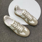 Damen Lässige Sneaker mit oberflächlichem Wildleder und atmungsaktivem Obermaterial