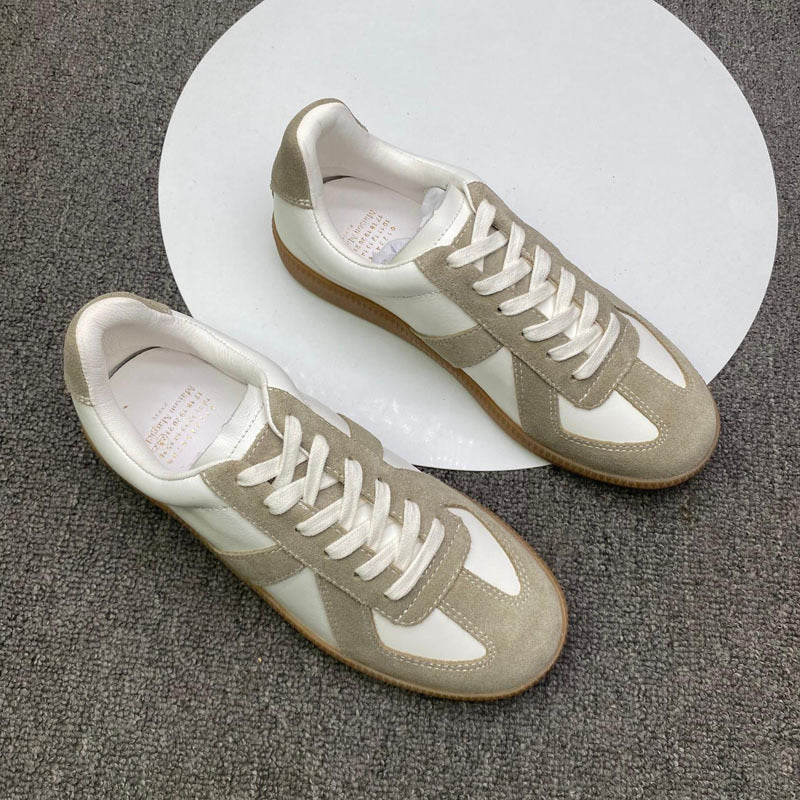 Damen Lässige Sneaker mit oberflächlichem Wildleder und atmungsaktivem Obermaterial