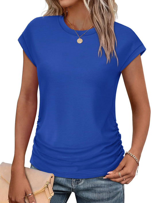 Damen Stylisches Oberteil mit lässigen Rüschendetails R&B
