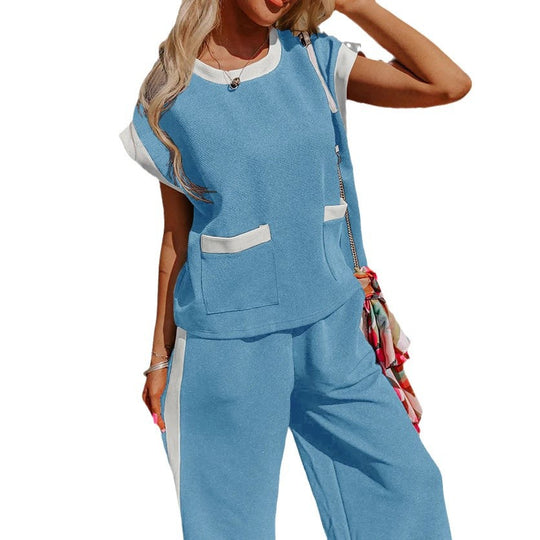 Damen Lässiges Set mit vielseitigen Taschen und komfortablem Schnitt R&B