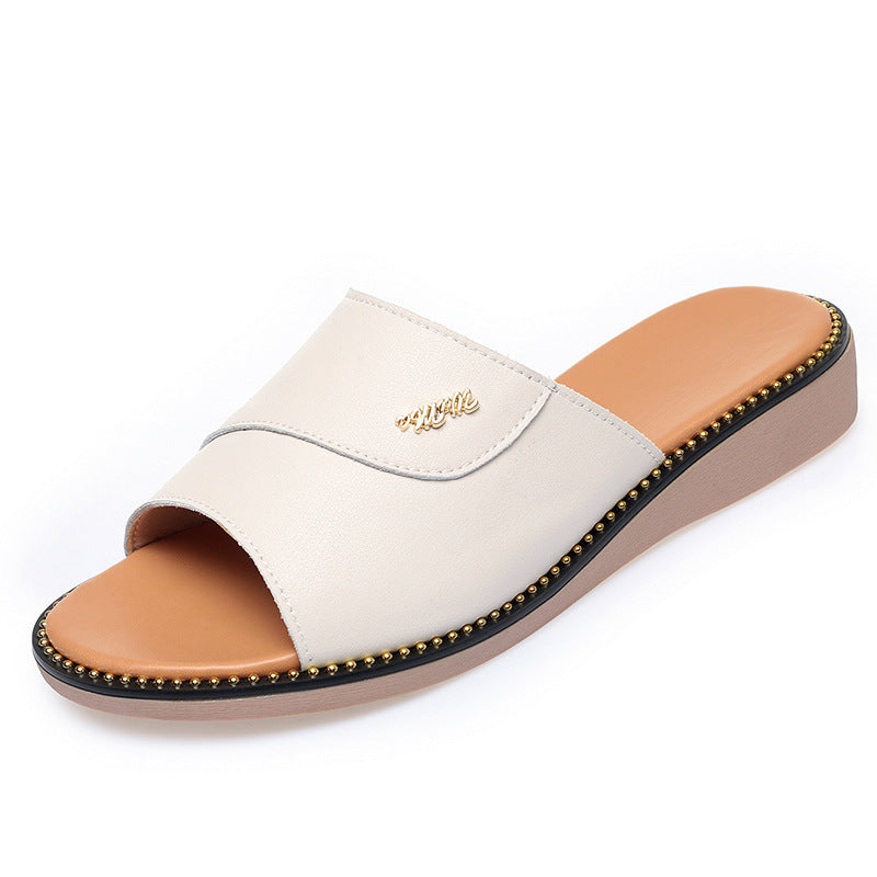 Damen Komfortable und stilvolle Slipper mit ergonomischem Fußbett R&B