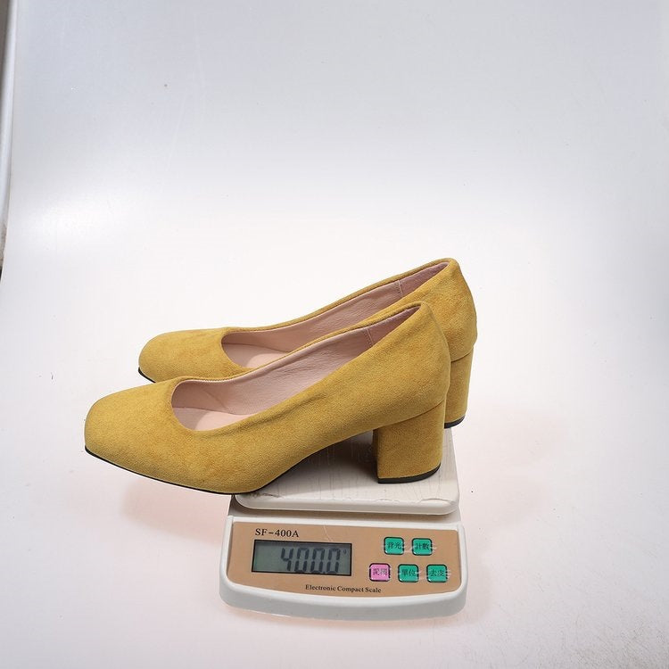 Damen Komfortable Blockabsatz-Pumps R&B