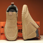 Damen Bequeme und modische Stiefel mit Reißverschluss R&B