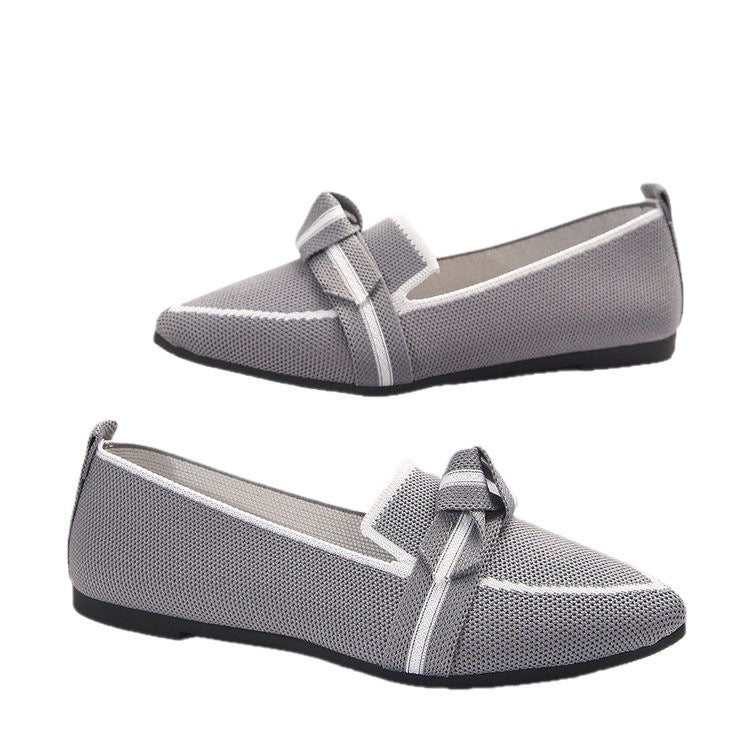 Damen Atmungsaktive und modische Slip-On Ballerinas R&B