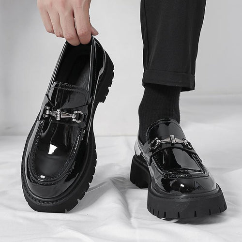 Damen Modische Mokassins mit robustem Profil und verstellbarem Riemen R&B