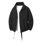 Herren leichte Freizeitjacke mit elastischen Bündchen und praktischen Taschen