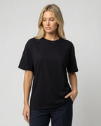 Elegantes Damen Seiden-T-Shirt Kurzarm Elastisch Rundhals Sommer Oberteil Weiß