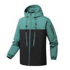 Damen Multifunktionale Windjacke mit verstellbarer Kapuze und sportlichem Design R&B