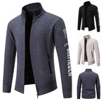Herren Steppjacke mit hohem Kragen und praktischen Taschen