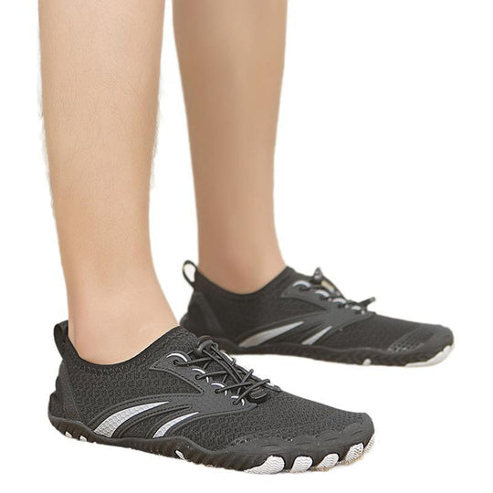 Damen Aqua-Sport-Schuhe mit rutschfester Sohle und atmungsaktivem Mesh-Obermaterial R&B