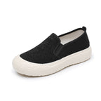 Damen Sportliche Slip-On Sneakers mit rutschfester Sohle und elastischem Einsatz R&B