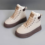 Damen Winterliche High-Top Sneakers mit warmem Innenfutter und rutschfester Sohle R&B