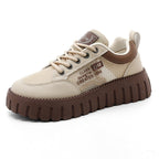 Damen Sportliche Chunky Sneakers mit atmungsaktiver Mesh-Oberfläche und strapazierfähigem Sohlenprofil R&B