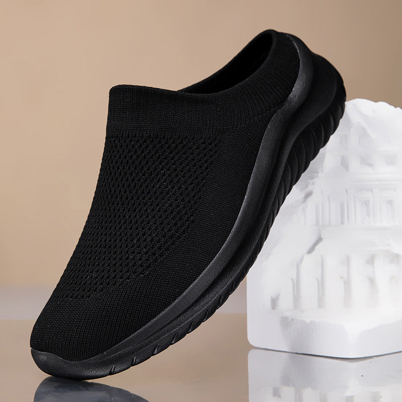 Damen nan Slip-On-Stricktrainer mit sockenhaftem Schaft und ergonomischer Dämpfungssohle R&B