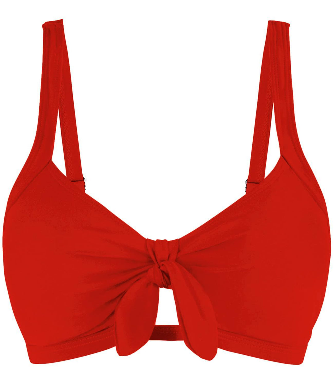 Damen Sportliches Bikinioberteil mit modischem Knotendetail R&B