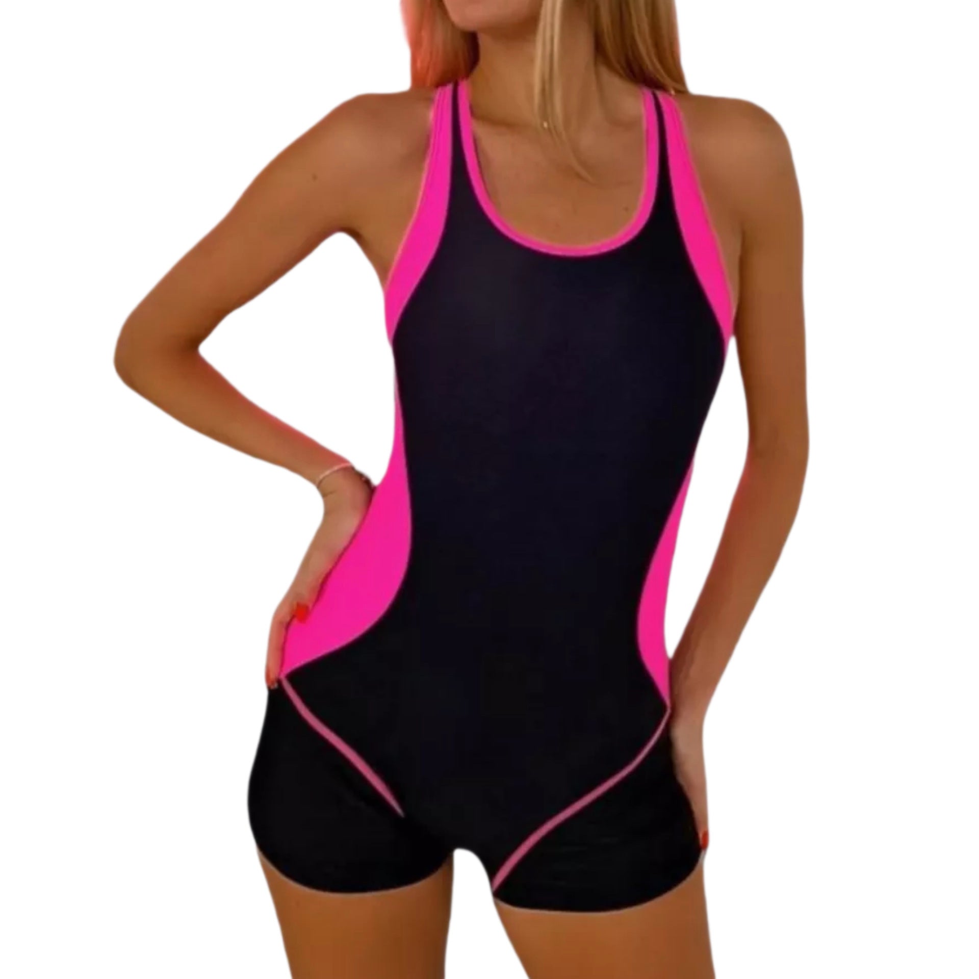 Damen Sportlicher Badeanzug mit Komfort-Schnitt R&B
