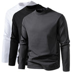 Herren Langarmshirt mit modernem Schnitt und atmungsaktiven Eigenschaften
