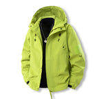 Herren funktionale Outdoor-Jacke mit verstellbarem Kapuzenbereich und atmungsaktiven Eigenschaften R&B