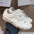 Damen leichte Mesh-Sneaker mit rutschfester Sohle und optimaler Atmungsaktivität R&B