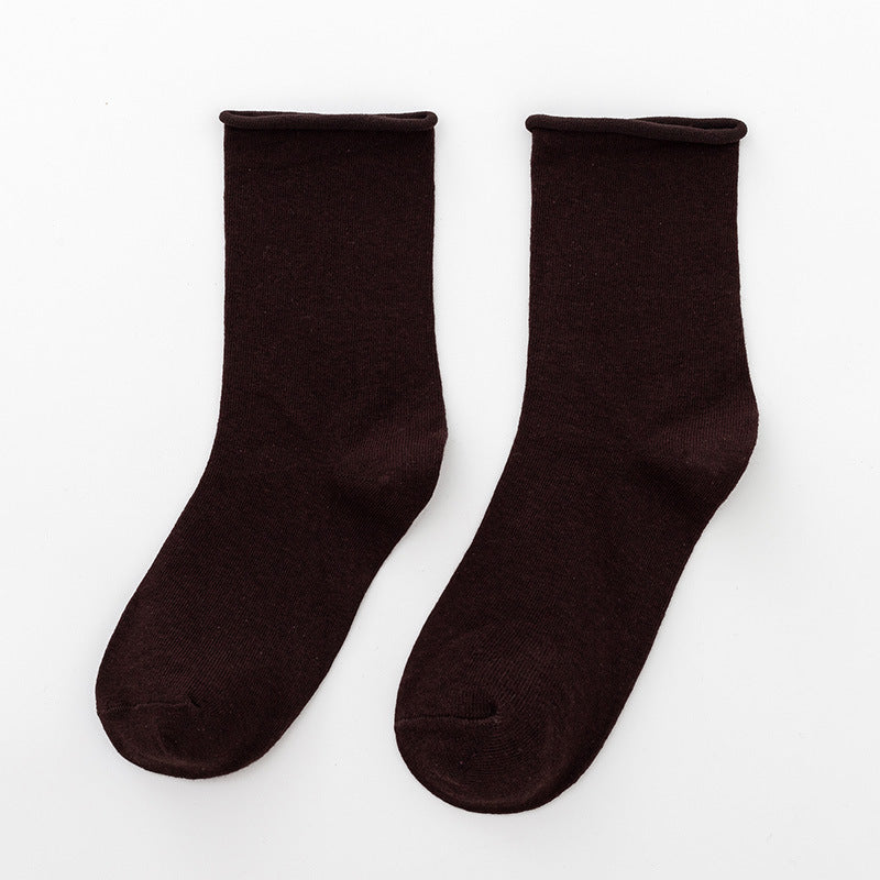 Damen Komfortable Baumwollsocken im klassischen Stil R&B