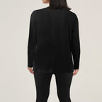 Damen Sweatshirt mit künstlerischem Bärenmotiv R&B
