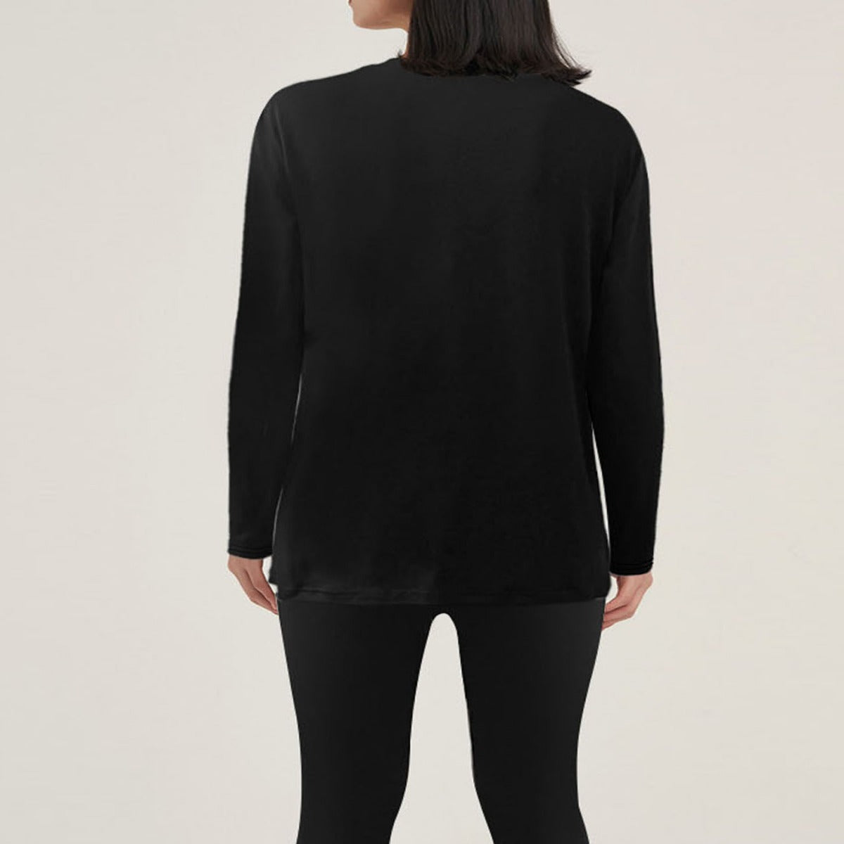 Damen Sweatshirt mit künstlerischem Bärenmotiv R&B