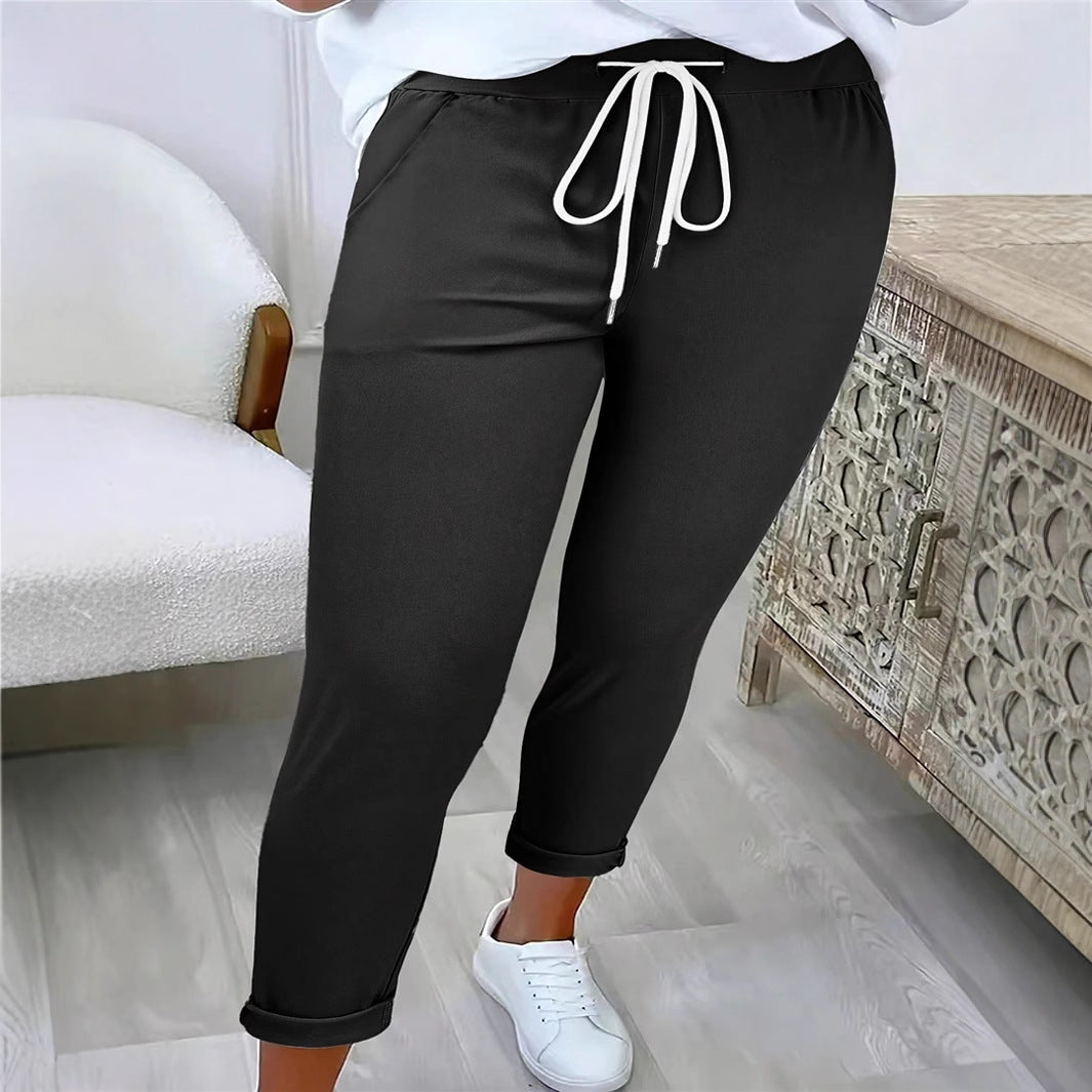 Damen Komfortable Freizeithose mit elastischem Bund R&B