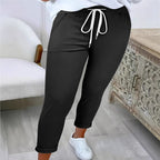 Damen Komfortable Freizeithose mit elastischem Bund R&B